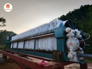 Máy Bơm Màng Ép Bùn