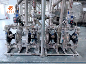 Sửa chữa và thay thế phụ tùng bơm màng nước thải